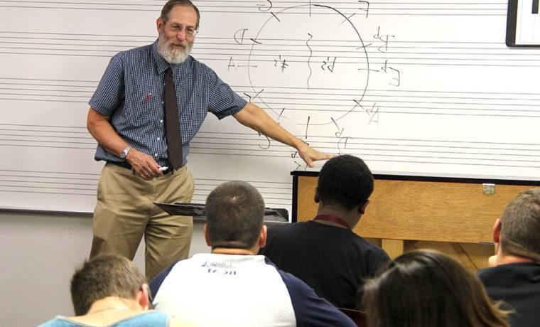 Jim Moore teaching